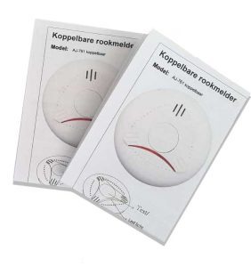 Nederlandse gebruiksaanwijzing rookmelder