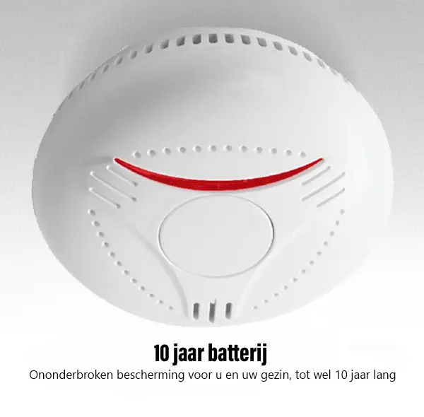 Rookmelder 10 jaar batterij