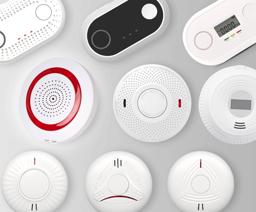 Verschillende brandpreventie melders voor Brand Veiligheid en aanbiedingen